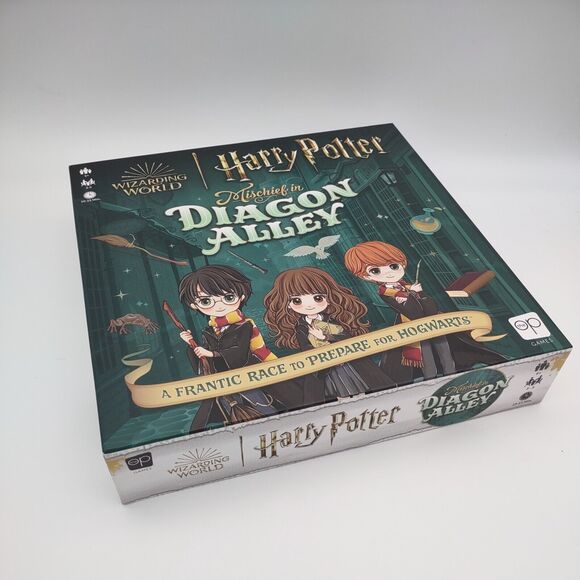 Harry Potter Mischief in Diagon Alley Family Night Strategy Board Game NIOB - Picture 3 of 10